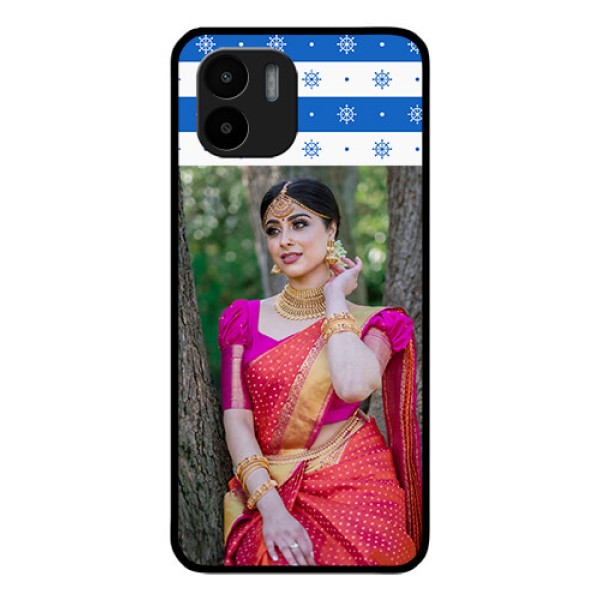 Xiaomi Redmi A2 Photo Printing on Glass Case - Snow Pattern Design Xiaomi Redmi A2 Photo Printing on Glass Case - Snow Pattern Design