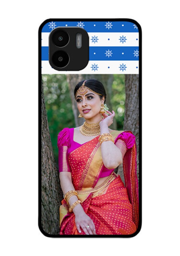 Xiaomi Redmi A2 Photo Printing on Glass Case - Snow Pattern Design