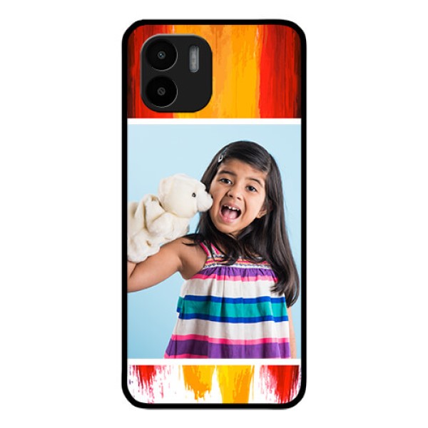 Xiaomi Redmi A2 Personalized Glass Phone Case - Multi Color Design