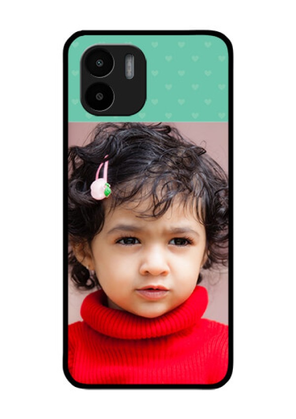 Xiaomi Redmi A2 Custom Glass Phone Case - Lovers Picture Design