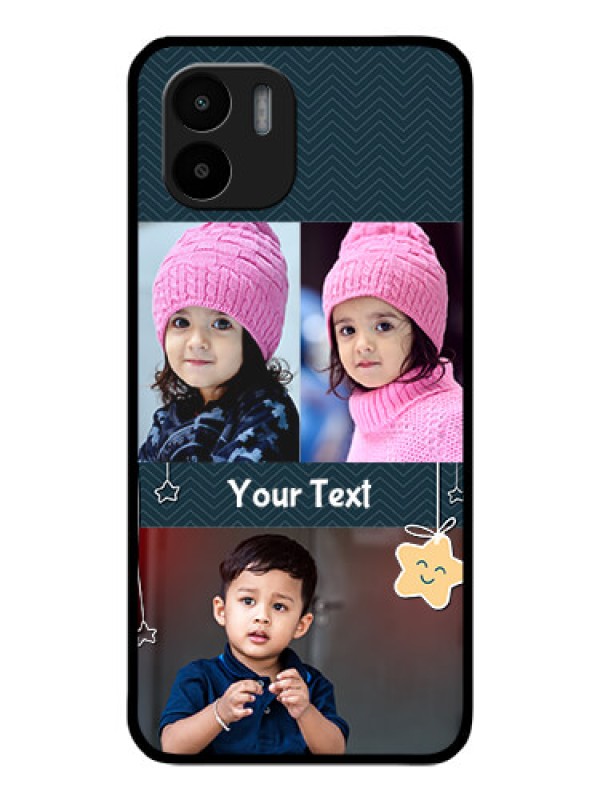 Custom Xiaomi Redmi A2 Custom Glass Mobile Case - Hanging Stars Design