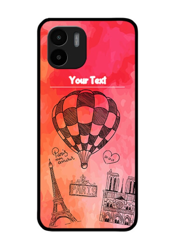 Xiaomi Redmi A2 Custom Glass Phone Case - Paris Theme Design