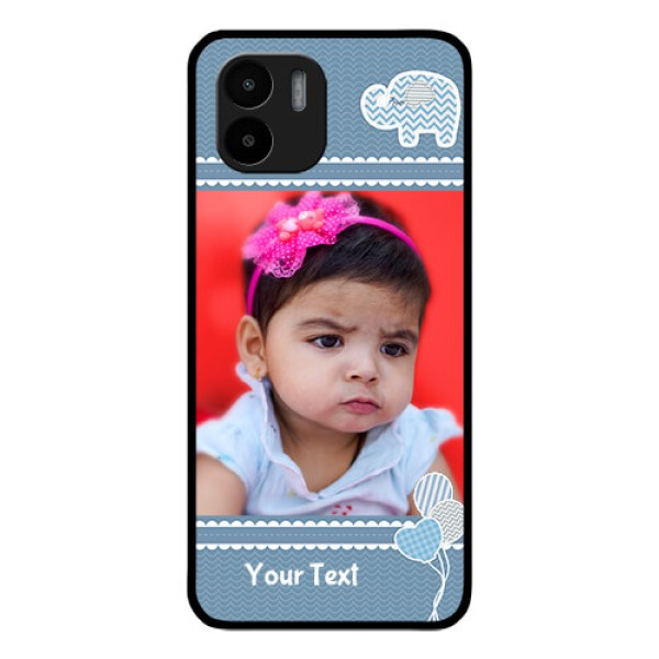 Xiaomi Redmi A2 Photo Printing on Glass Case - with Kids Pattern Design Xiaomi Redmi A2 Photo Printing on Glass Case - with Kids Pattern Design