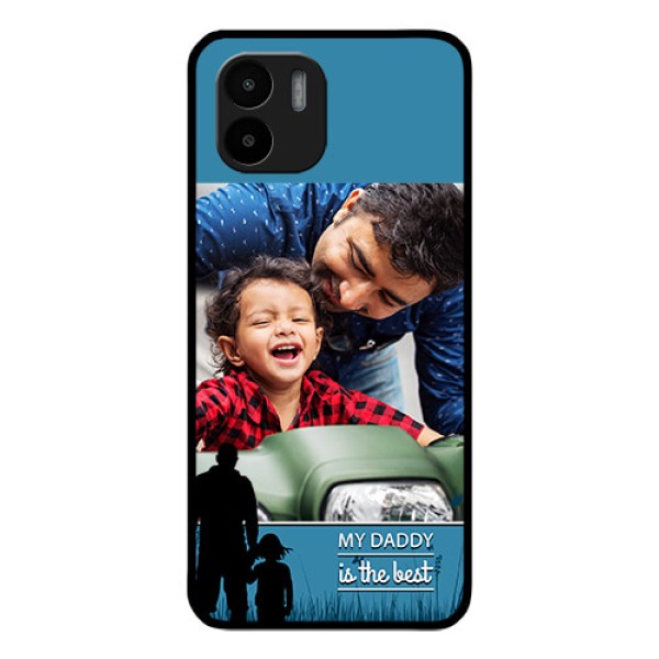 Xiaomi Redmi A2 Custom Glass Mobile Case - Best dad design