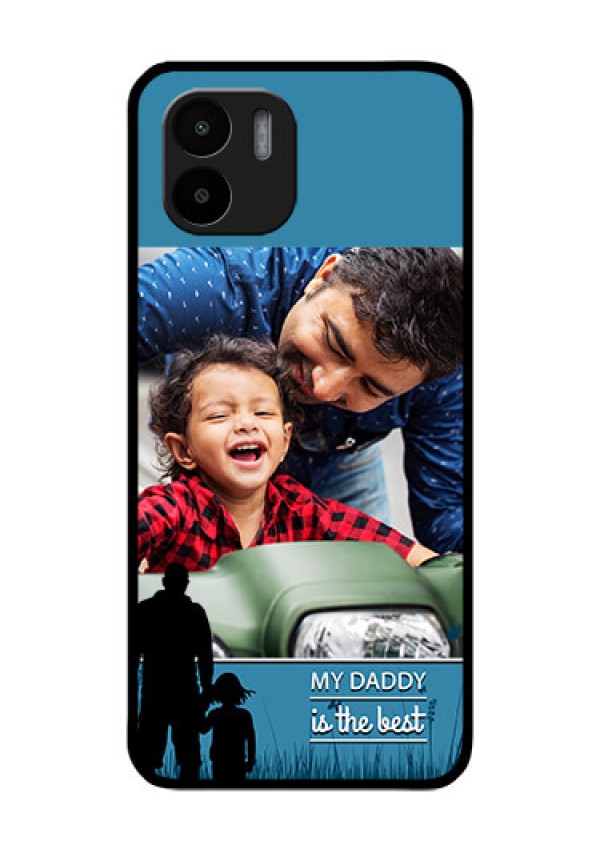 Xiaomi Redmi A2 Custom Glass Mobile Case - Best dad design