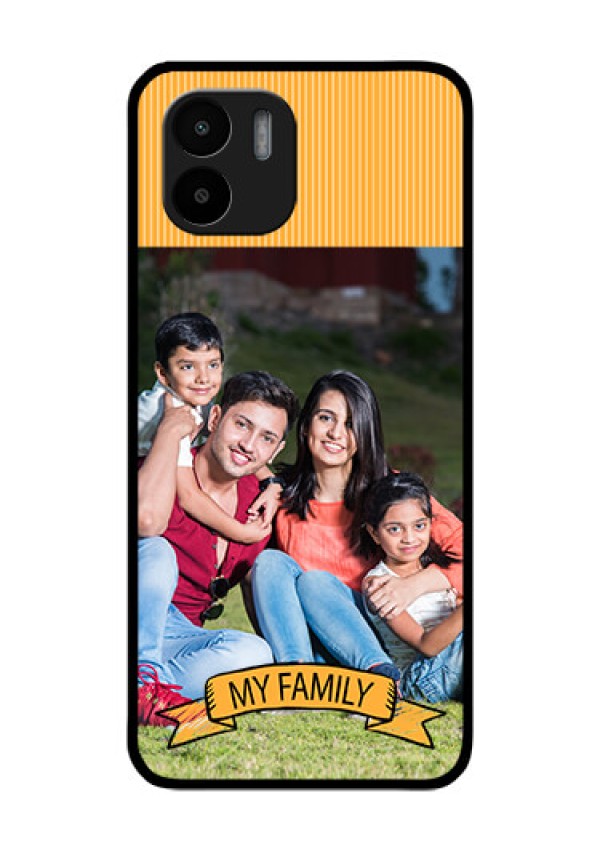 Xiaomi Redmi A2 Custom Glass Phone Case - My Family Design