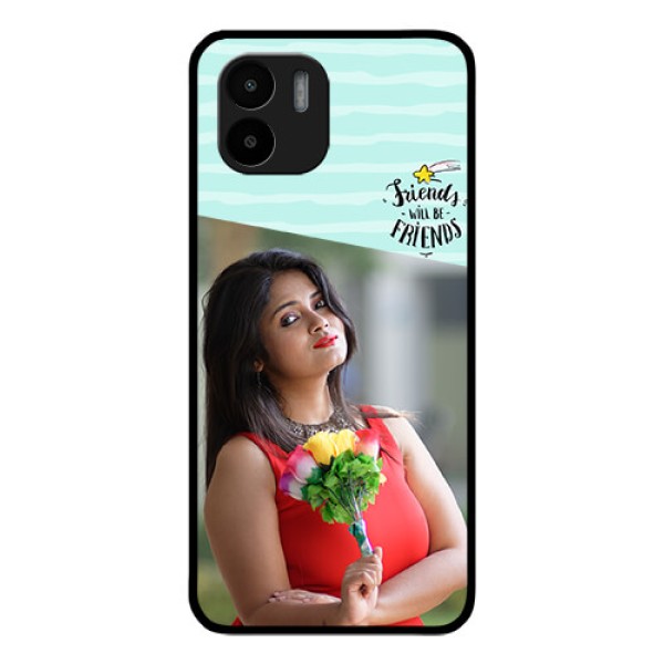 Xiaomi Redmi A2 Custom Glass Phone Case - Friends Picture Icon Design Xiaomi Redmi A2 Custom Glass Phone Case - Friends Picture Icon Design