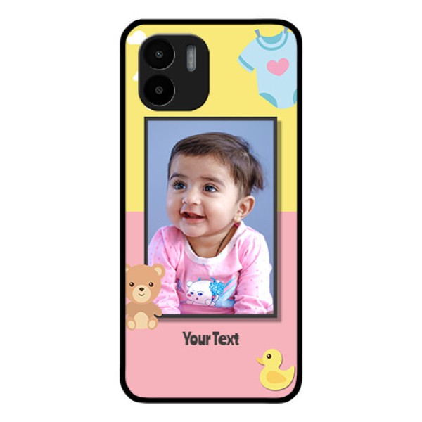 Xiaomi Redmi A2 Photo Printing on Glass Case - Kids 2 Color Design Xiaomi Redmi A2 Photo Printing on Glass Case - Kids 2 Color Design