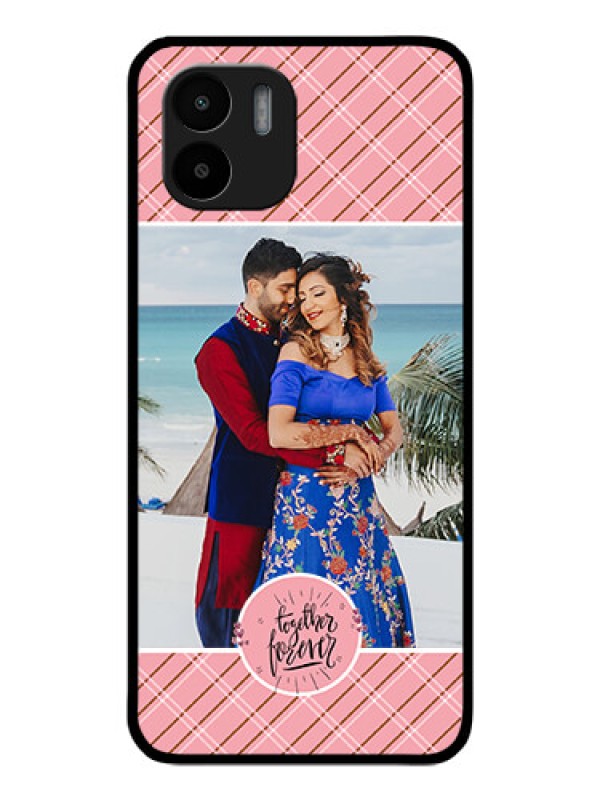Custom Xiaomi Redmi A2 Personalized Glass Phone Case - Together Forever Design