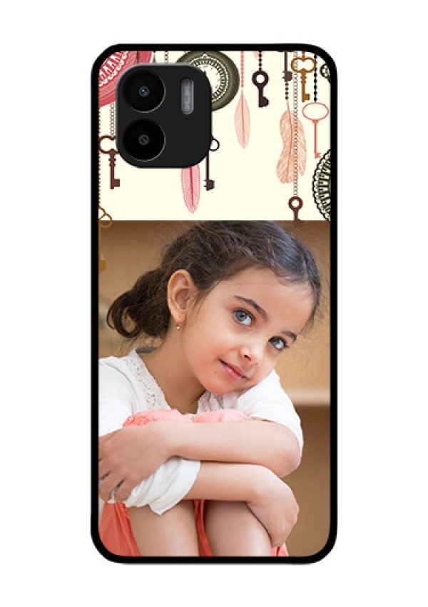 Xiaomi Redmi A2 Custom Glass Mobile Case - Boho Style Design