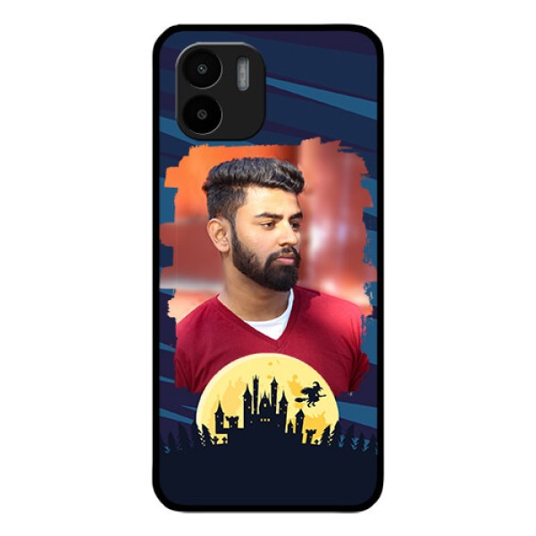 Xiaomi Redmi A2 Photo Printing on Glass Case - Halloween Witch Design Xiaomi Redmi A2 Photo Printing on Glass Case - Halloween Witch Design