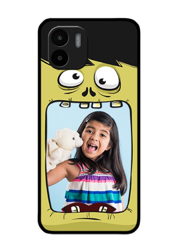 Xiaomi Redmi A2 Personalized Glass Phone Case - Cartoon monster back case Design