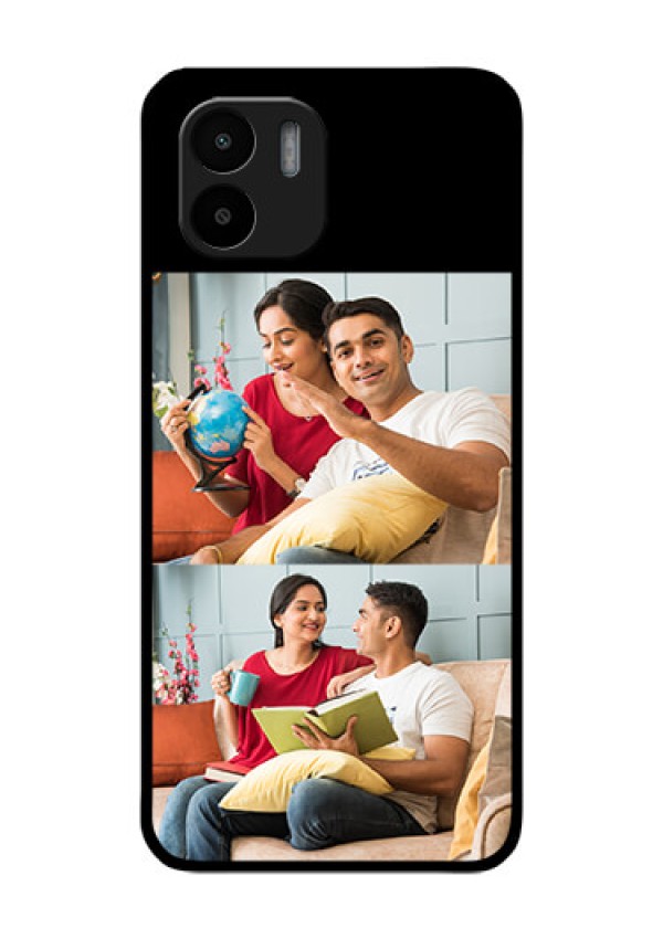 Xiaomi Redmi A2 2 Images on Glass Phone Cover