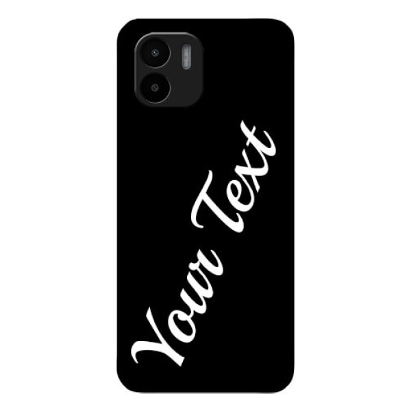 Xiaomi Redmi A2 Custom Glass Mobile Cover with Your Name Xiaomi Redmi A2 Custom Glass Mobile Cover with Your Name