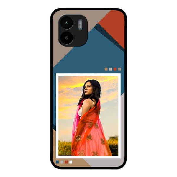 Xiaomi Redmi A2 Personalized Glass Phone Case - Retro color pallet Design Xiaomi Redmi A2 Personalized Glass Phone Case - Retro color pallet Design