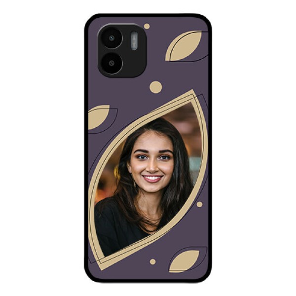 Xiaomi Redmi A2 Custom Glass Mobile Case - Falling Leaf Design Xiaomi Redmi A2 Custom Glass Mobile Case - Falling Leaf Design