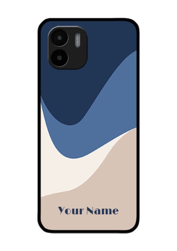Xiaomi Redmi A2 Custom Glass Phone Case - Abstract Drip Art Design