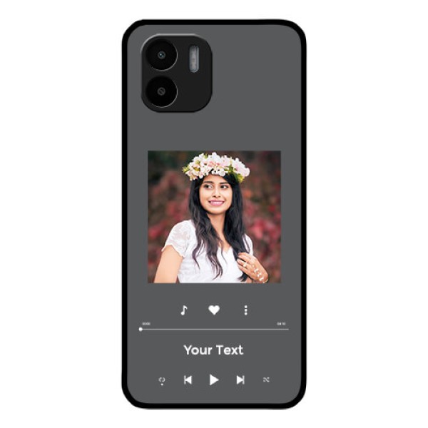 Xiaomi Redmi A2 Custom Glass Mobile Case - Play The Music Design Xiaomi Redmi A2 Custom Glass Mobile Case - Play The Music Design