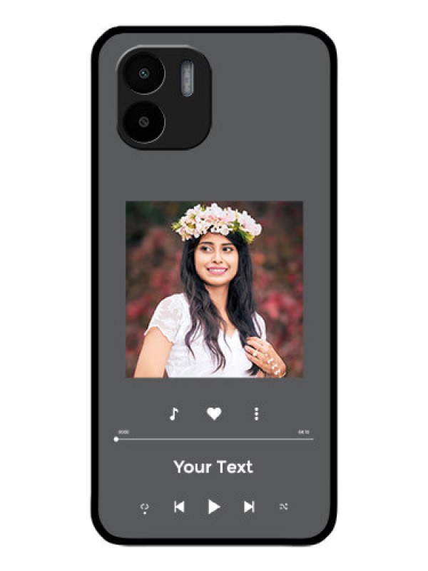 Custom Xiaomi Redmi A2 Custom Glass Mobile Case - Play The Music Design