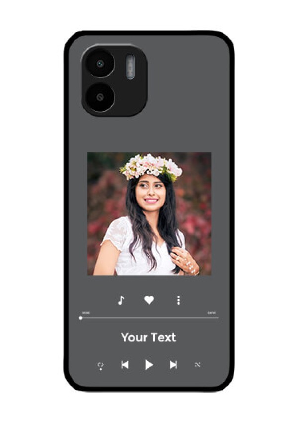 Xiaomi Redmi A2 Custom Glass Mobile Case - Play The Music Design
