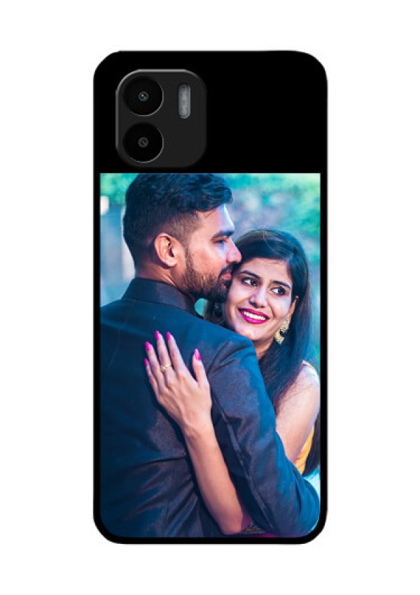 RedmiA2 Custom Glass Phone Case - Upload Full Picture With Custom Color Design