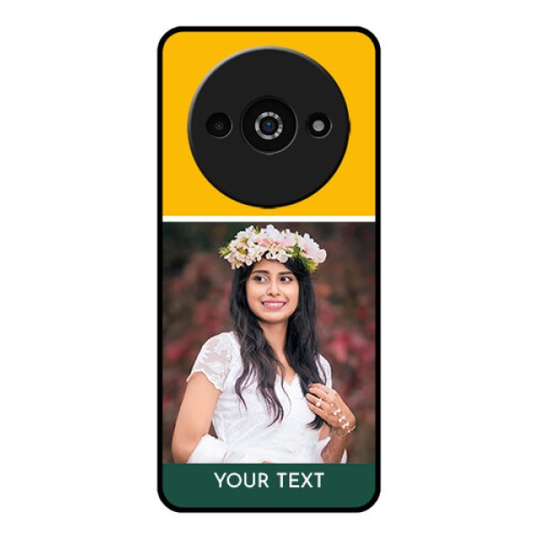 Xiaomi Redmi A3 Custom Glass Phone Case - Love You Design Xiaomi Redmi A3 Custom Glass Phone Case - Love You Design