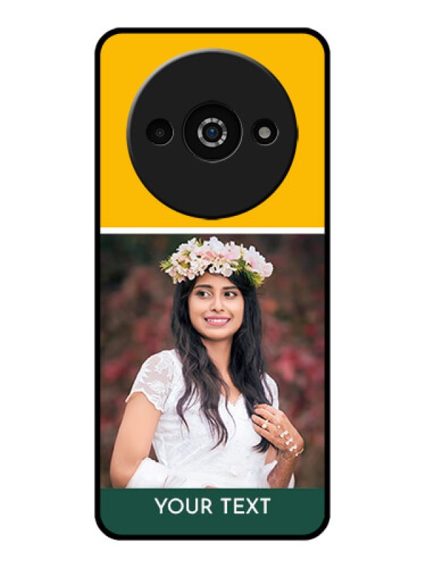 Custom Xiaomi Redmi A3 Custom Glass Phone Case - Love You Design