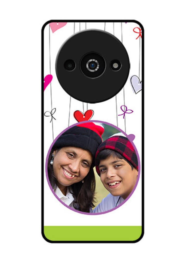 Xiaomi Redmi A3 Custom Glass Phone Case - Cute Kids Phone Case Design