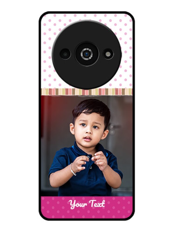 Custom Xiaomi Redmi A3 Custom Glass Phone Case - Cute Girls Cover Design