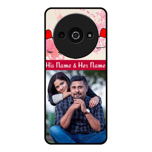 Xiaomi Redmi A3 Custom Glass Phone Case - You And Me Case Design Xiaomi Redmi A3 Custom Glass Phone Case - You And Me Case Design