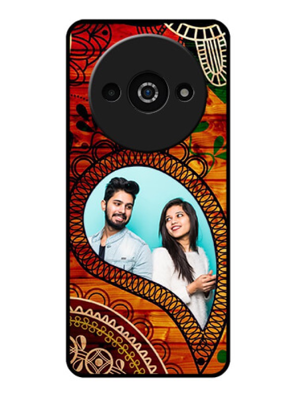 Custom Xiaomi Redmi A3 Custom Glass Phone Case - Abstract Colorful Design