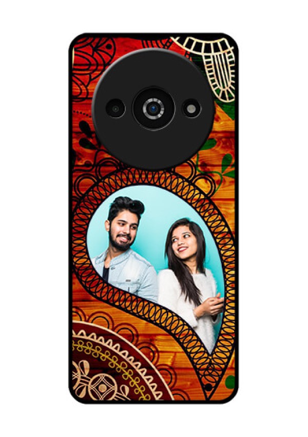 Xiaomi Redmi A3 Custom Glass Phone Case - Abstract Colorful Design