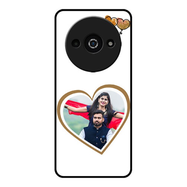 Xiaomi Redmi A3 Custom Glass Phone Case - You & Me Design