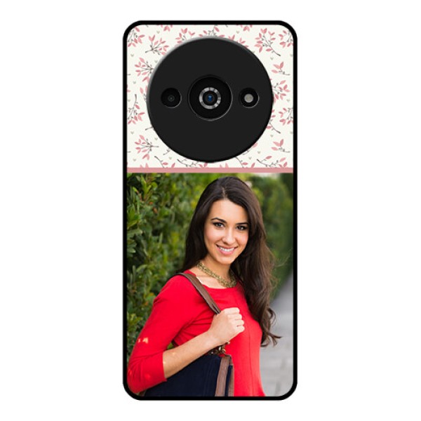 Xiaomi Redmi A3 Custom Glass Phone Case - Stunning Floral Design Xiaomi Redmi A3 Custom Glass Phone Case - Stunning Floral Design