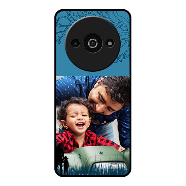 Xiaomi Redmi A3 Custom Glass Phone Case - Best Dad Design