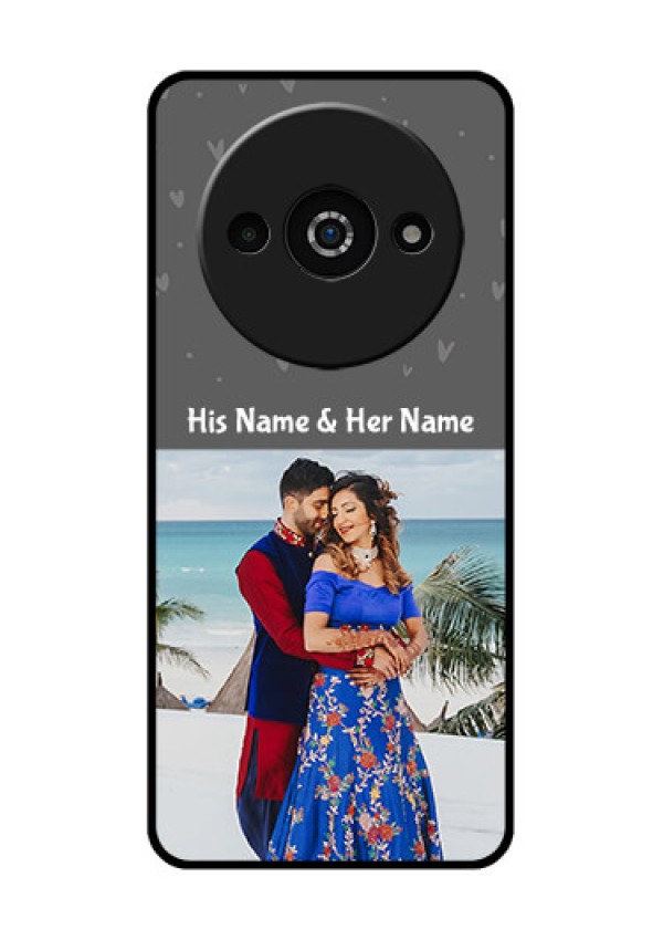 Xiaomi Redmi A3 Custom Glass Phone Case - Buy Love Design With Photo Online