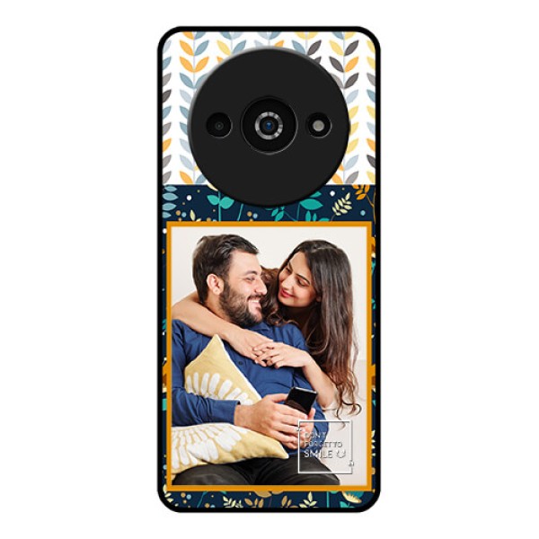 Xiaomi Redmi A3 Custom Glass Phone Case - Pattern Design