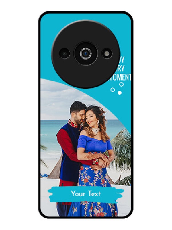 Custom Xiaomi Redmi A3 Custom Glass Phone Case - Happy Moment Design