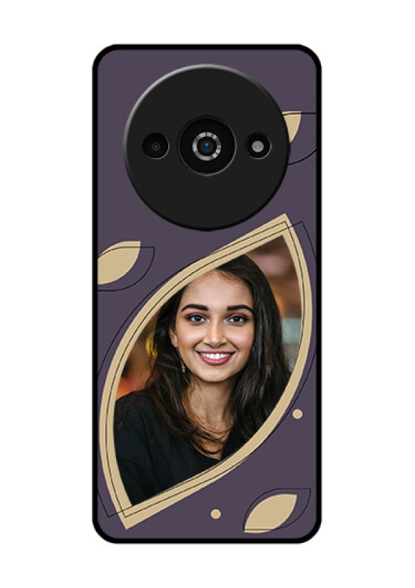 Xiaomi Redmi A3 Custom Glass Phone Case - Falling Leaf Design