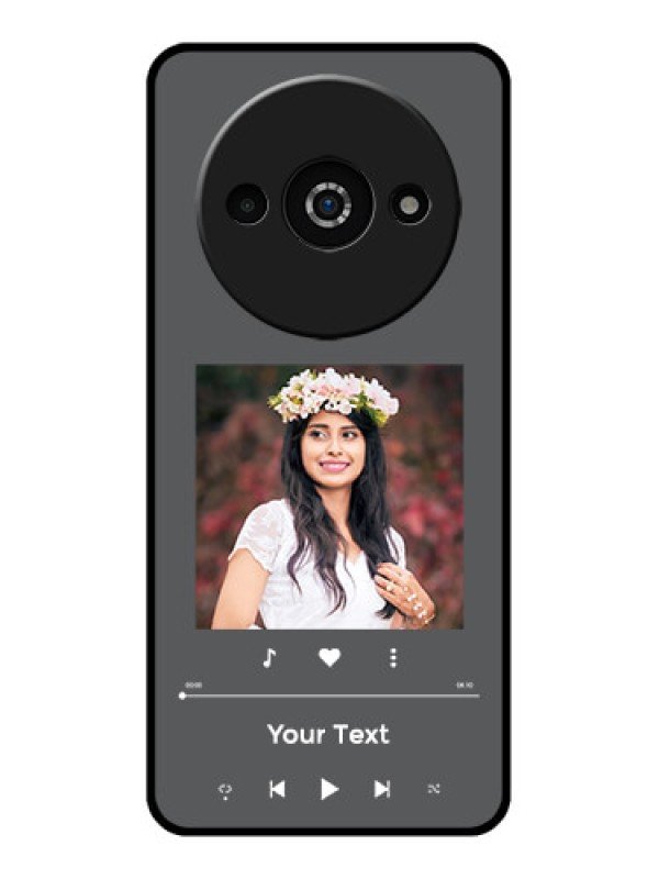 Custom Xiaomi Redmi A3 Custom Glass Phone Case - Play The Music Design