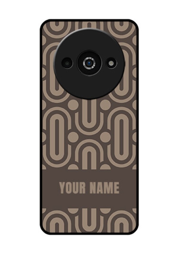 Xiaomi Redmi A3 Custom Glass Phone Case - Captivating Zero Pattern Design