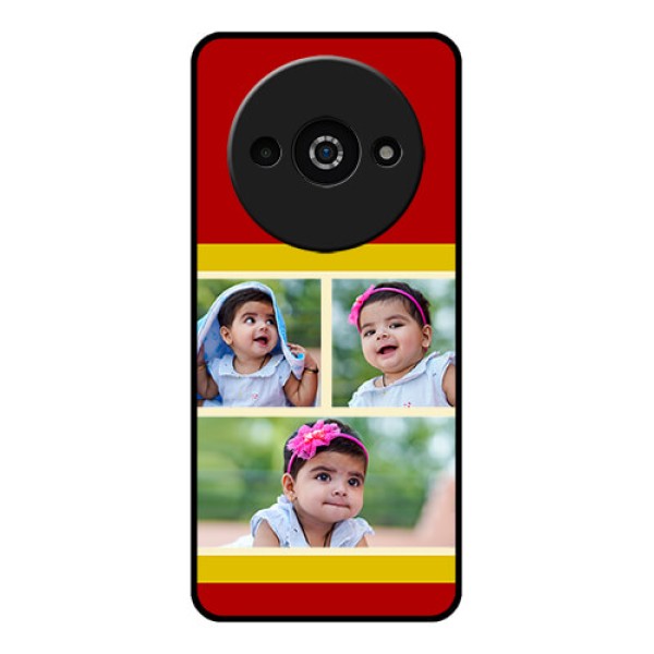 Redmi A3X Custom Glass Phone Case - Multiple Pic Upload Design Redmi A3X Custom Glass Phone Case - Multiple Pic Upload Design
