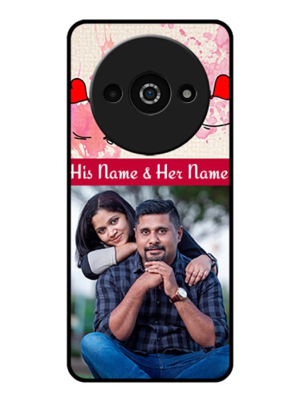 Custom Redmi A3X Custom Glass Phone Case - You And Me Case Design