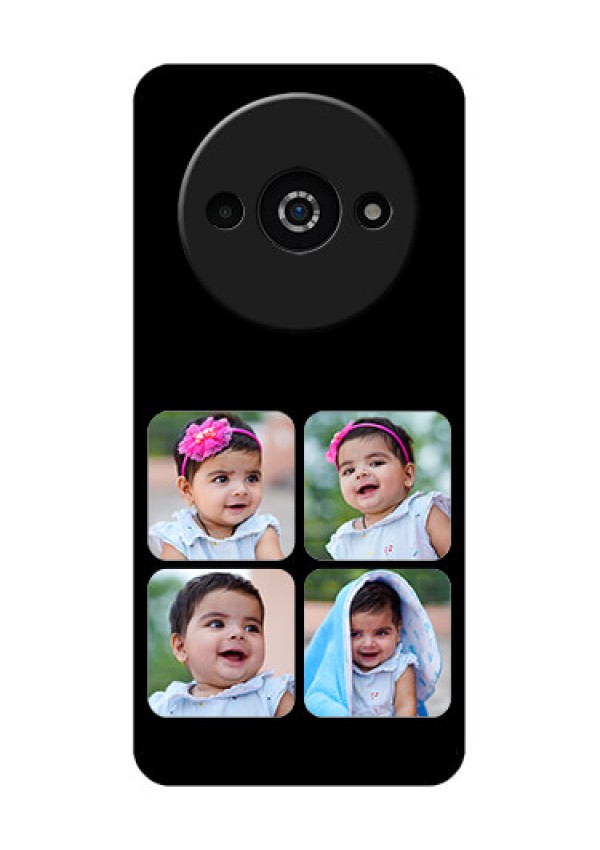 Redmi A3X Custom Glass Phone Case - Multiple Pictures Design
