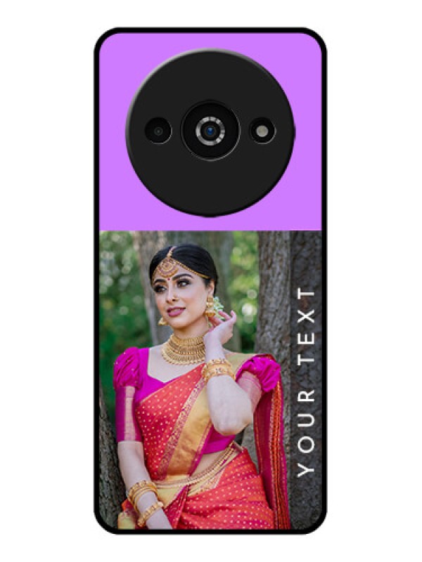 Custom Redmi A3X Custom Glass Phone Case - Birthday Icons Design