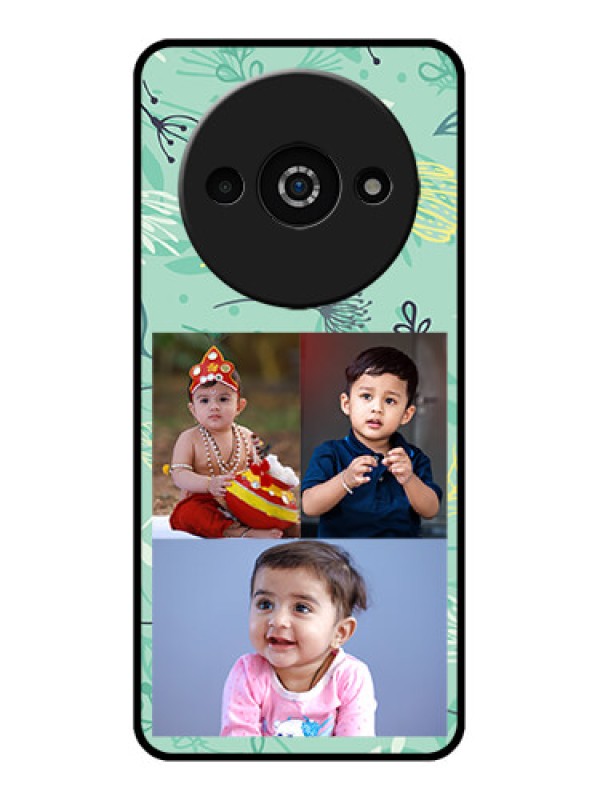 Custom Redmi A3X Custom Glass Phone Case - Forever Family Design