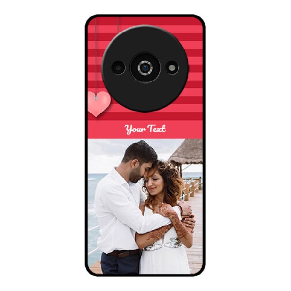 Redmi A3X Custom Glass Phone Case - Valentines Day Design