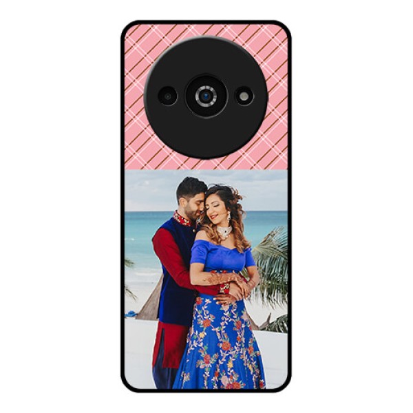 Redmi A3X Custom Glass Phone Case - Together Forever Design Redmi A3X Custom Glass Phone Case - Together Forever Design