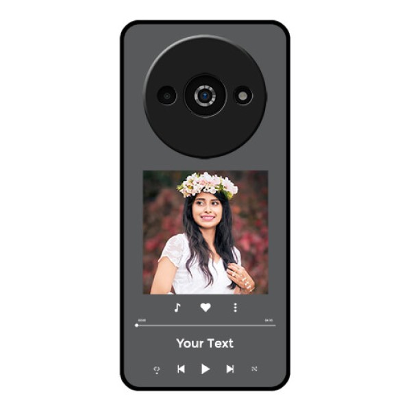 Redmi A3X Custom Glass Phone Case - Play The Music Design