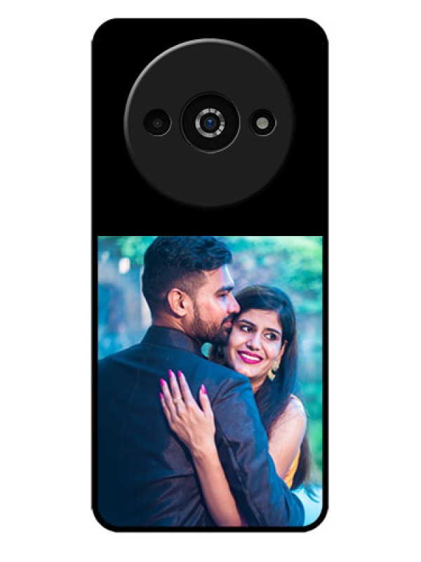 Custom RedmiA3X Custom Glass Phone Case - Upload Full Picture With Custom Color Design